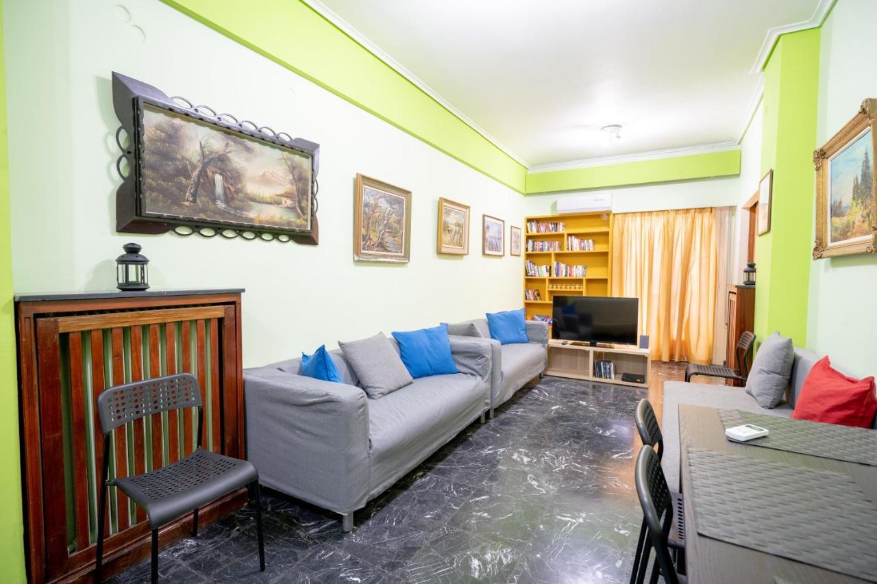 Ampelokipi metro st. 2 bedrooms 6 pers. apartment Atenas Exterior foto