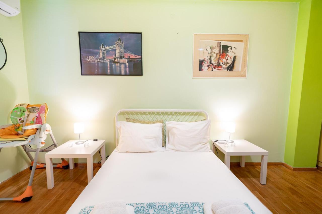 Ampelokipi metro st. 2 bedrooms 6 pers. apartment Atenas Exterior foto