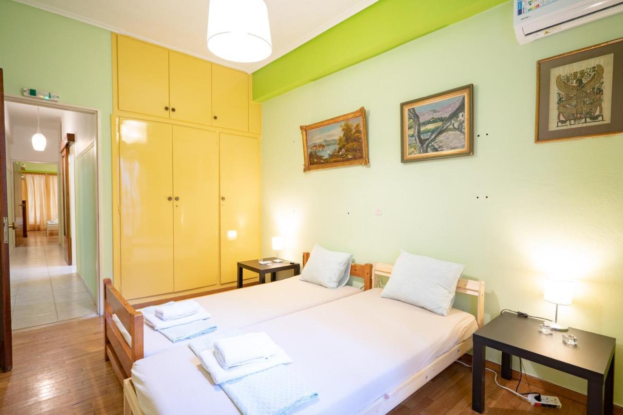 Ampelokipi metro st. 2 bedrooms 6 pers. apartment Atenas Exterior foto